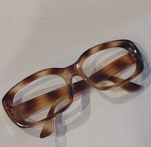Vintage Faux  Tortoiseshell Eyeglass Frame NOS Italy